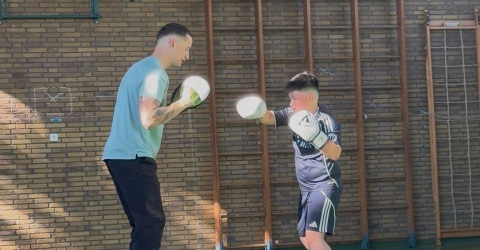 Kids boxing